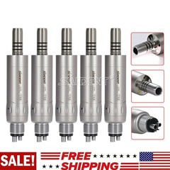 Dental Internal Water Spray Low Speed Air Motor Handpiece 4Hole E-generator LED
