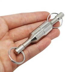 Large 21mm N52 Keychain Magnet Tester for Gold, Silver, Jewelry, & Scrap Metal