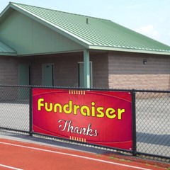 Vinyl Banner Multiple Sizes Fundraiser Thanks Advertising Printing A Business