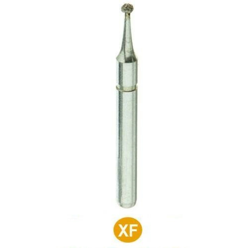 CROSSTECH MultiUse Dental Diamond A2P, ROUND 801/012XF, X-Fine, 5 Burs