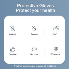 GP Craft Blue XS Nitrile Gloves 3.5 Mil Latex-Free Medical Grade 100 Count