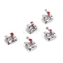 50Packs Dental Orthodontic Metal Brackets Braces Mini Roth 022 Hooks 345 AZDENT