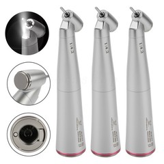 3* Dental 1:4.2 45° LED Surgical Handpiece Internal 4 Water Spray Push Button