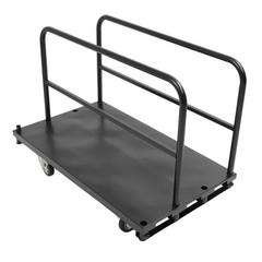 2200 lb 2- in-1 Drywall Sheet Cart, Lumber Platform Truck Dolly Cart W/4 Casters