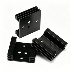 Aluminium Heatsink Radiator CPU Heat Sink Cooling Block Various Sizes Available