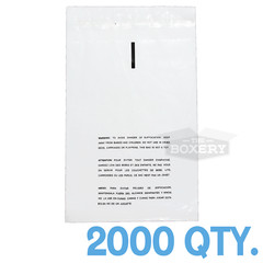 2000 9×12 Self Seal Suffocation Warning Clear Poly Bags 1.5 mil Free Shipping