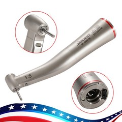 1-5*SANDENT Dental 1:5 High Speed Fiber Optic Contra Angle Increasing Handpiece