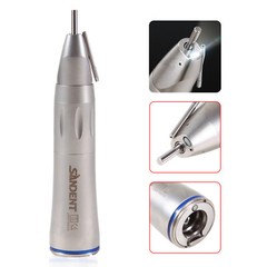 (LED) Straight Implant Low Speed Handpiece 1:1 External/Inner Water Spray Dental