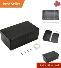 Heavy-Duty Junction Box: ABS Plastic Enclosure – Durable – 7.87×4.72×2.95