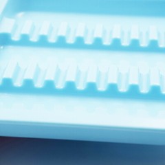 Dental Autoclavable 135ºC Plastic Trays Standard Divided Container Instruments