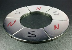 One Large Neodymium N52 Ring Magnet Strong Rare Earth 4″