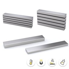 10PCS N52 Strong Neodymium Magnets Rare Earth Lifting Bar Long Magnets 60x10x3mm