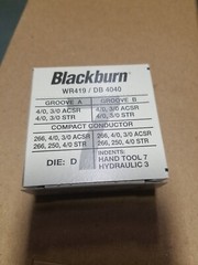 25-PACK THOMAS & BETTS BLACKBURN WR419 WIDE RANGE COMPRESSION CONNECTOR H-TAP