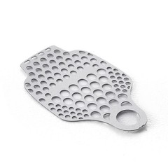 Dental Titanium Mesh Membrane Guided Bone Regeneration GBR Plate 5 Types