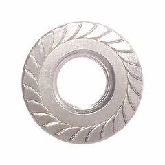 Flange Nuts Stainless Steel, Serrated Base for Locking All Sizes Available