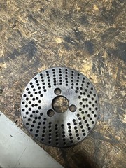 Unknown Dividing Index Plate 3 7/8 Dia 13/16 Bore 1 1/8 Hole Spacing ⬇️