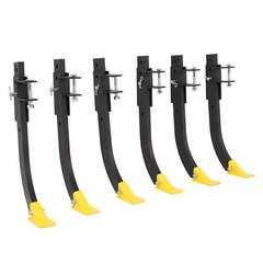 Detachable Cultivator Manual Implement Lift 6PCS Scarifier Shanks For ATV/UTV