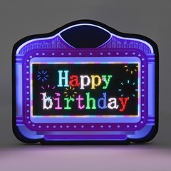 LED Letter Presenter Display Sign For Birthday Wedding Displayer Programmable