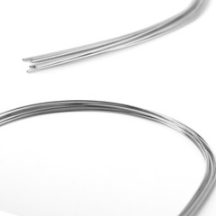 10Pcs/Pack Dental Orthodontic Arch Wire Super Elastic NITI Round Natural Form