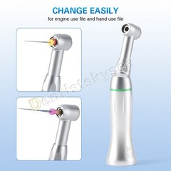 Dental 10:1 Contra Angle Handpiece Push button ISO E-Type for Engine&hand file