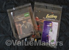 1.5 Mil Bags Resealable Clear T-Shirt Catalog Plastic Opp Cello Bags 10X15