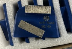Lavina Style Diamond Grinding Shoes 30/40 Grit Soft Bond Concrete 9pc Set NEW