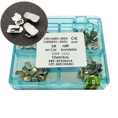 1st Molar Roth 0.022 Bondable Mesh Dental Orthodontic Single Buccal Tubes