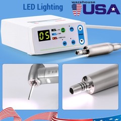 AZDENT Dental Brushless LED Electric Micro Motor 4 Holes 1:1/1:5/16:1 E-Type