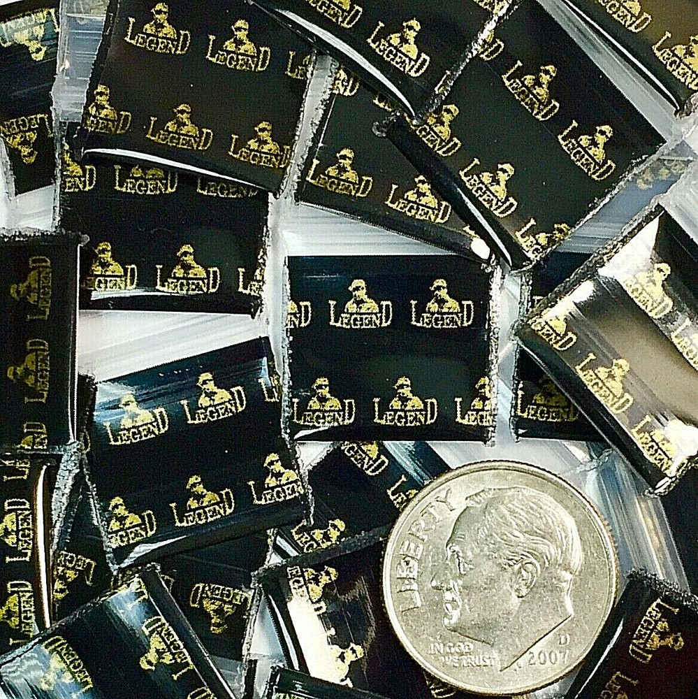 BaggiesSince1987- 5858 ZipSeal DesignBags 1000 METALLIC P, EL CHAPO, 👀Details🔽