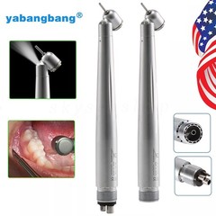Dental 45° LED E-generator High Speed Handpiece / 1:4.2 Increasing Contra Angle