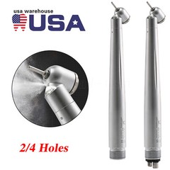 Dental NSK style LED 45° Degree Fiber Optic High Speed Handpiece E-generator 2/4