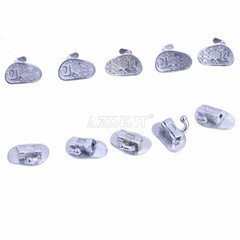 Dental Orthodontic Buccal Tubes 1st/2nd Molar Roth/MBT 022/018 Bondable Non-Conv