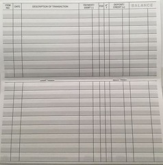 10 CHECKBOOK TRANSACTION REGISTER CALENDAR 2023-2024-2025 CHECK BOOK TOP QUALITY