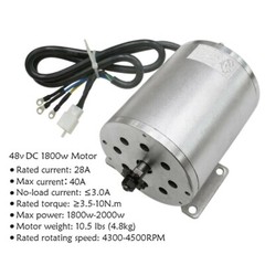 1800W/2500W/ 3000W Brushless Motor Fit Electric Scooter Razor Mower Golf 48V-72V