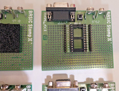 Parallax BASIC Stamp 2 Carrier/Solder Board BS2 Dev Board 9-Pin Serial (No CPU)
