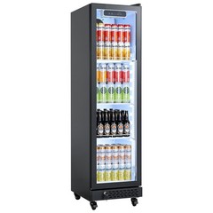 Uimoso Commercial Upright Beverage Cooler with 6.9 Cu.Ft Capacity