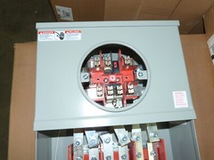 Meter Socket 127TB 7 Jaw 200A 3 Phase 600V Milbank NEW