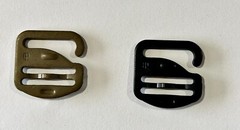 Metal G hooks – 4 pc set – Black/Coyote Brown