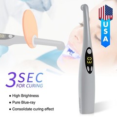 Dental LED Curing Light Cure Lamp Wireless Resin Cure Woodpecker Style SA