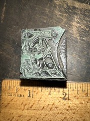 Print Block ( Circus Clown ) Friendly Face Smiling