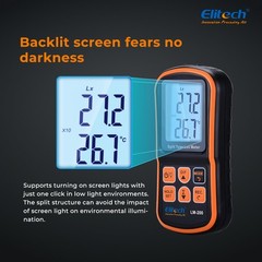 Elitech SMG-1H Refrigeration HVAC Digital Pressure Gauge Single Manifold Gauge