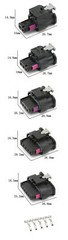 2/3/4/5/6 Pin Automotive Female Connector Plug Kit for VW Audi Seat Skoda BMW