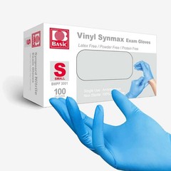Disposable Blue PVC Gloves – Food Safe Latex & Powder Free All-Purpose Pack