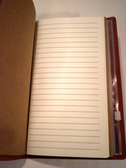 NIP Brown Leather Organizer Notebook May You Be Proud Difference You Make Thanks