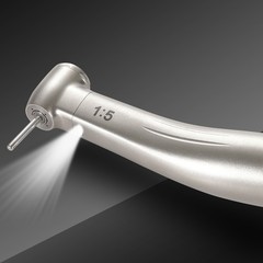 Dental Electric Handpiece 1:5 Contra Angle Fiber Optic High Speed Standard Head