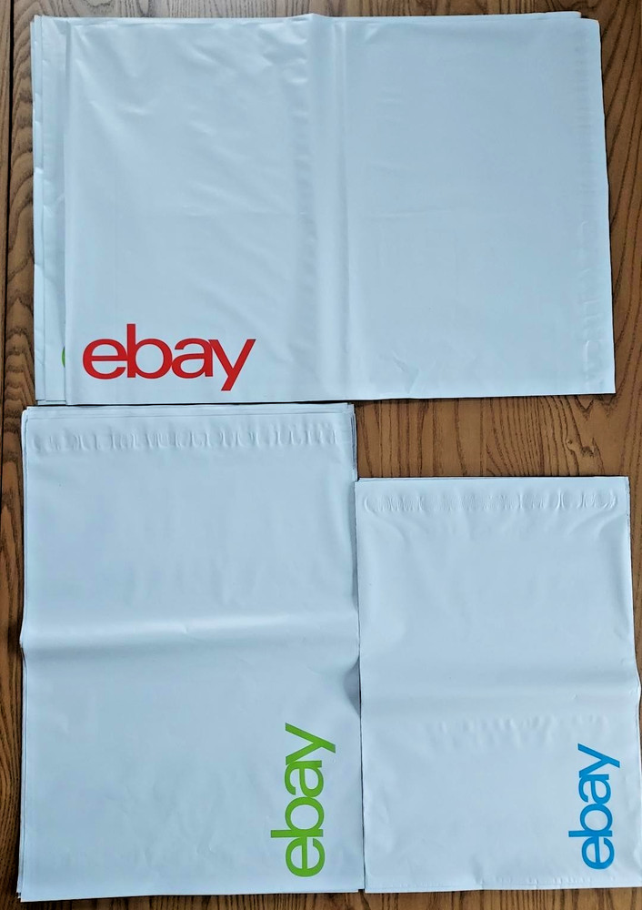 50 Assorted eBay SHIPPING SUPPLIES Starter Kit Poly Mailers Envelopes Self Seal