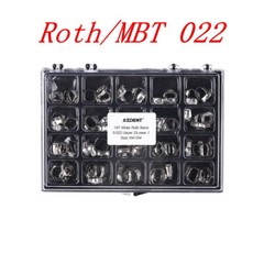 AZDENT Dental Orthodontic Buccal Tube 1st Molar With Bands Roth/MBT 022″ 16#-35#