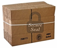 25 8x6x4 200 lb 32 ect Cardboard Shipping Mailing Moving Packing Corrugated Box
