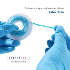 Dental Orthodontic Elastic Rubber Power Chain Braces Bands Short/Long/Continue