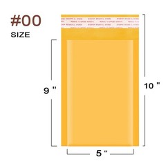 Any Size Kraft Bubble Mailers Shipping Padded Bags Mailing Envelope Self Seal